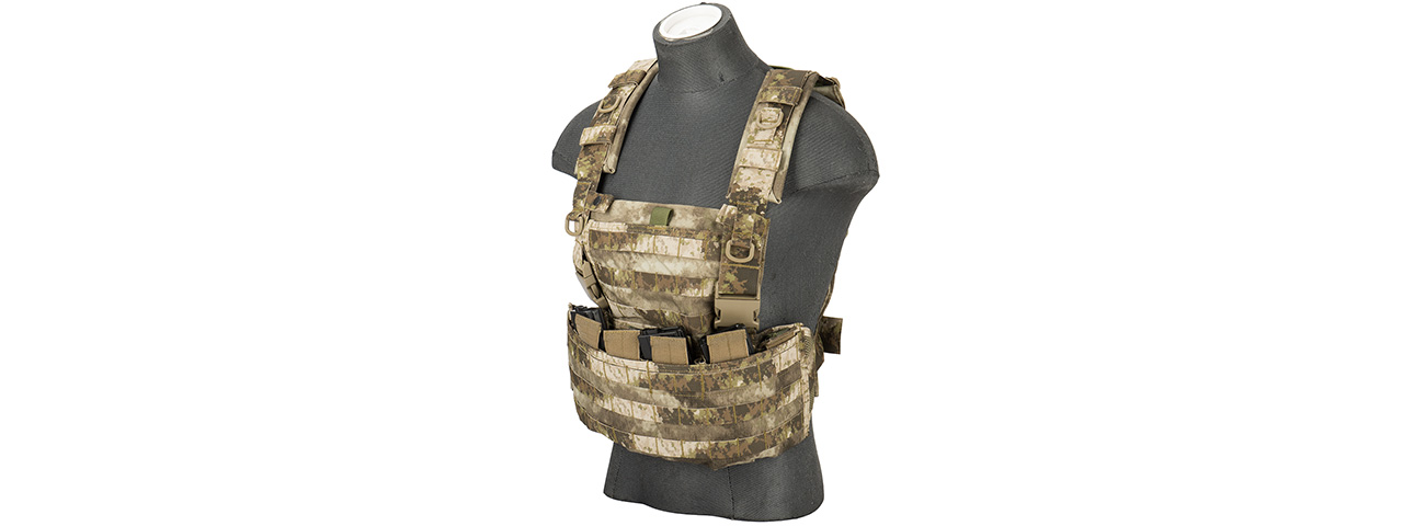 Flyye Industries 1000D Cordura WSH MOLLE Chest Rig (AUDE) - Click Image to Close