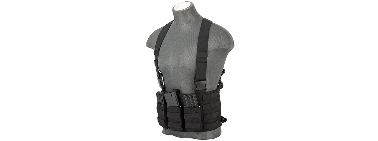 Flyye Industries 1000D Law Enforcement Chest Rig (BLACK) - Click Image to Close