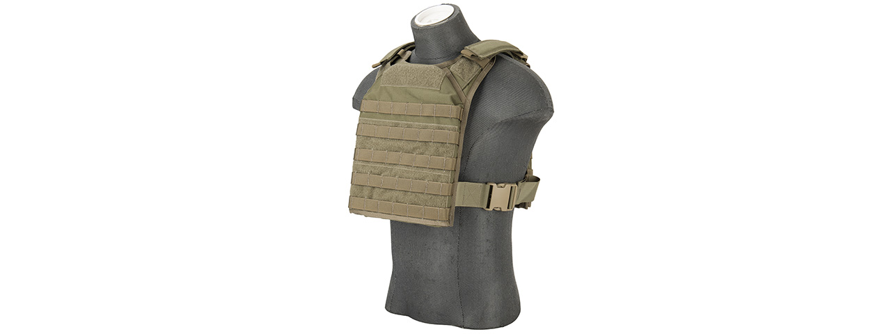 Flyye Industries 1000D Cordura MOLLE PC Tactical Vest (MED) (RANGER GREEN) - Click Image to Close