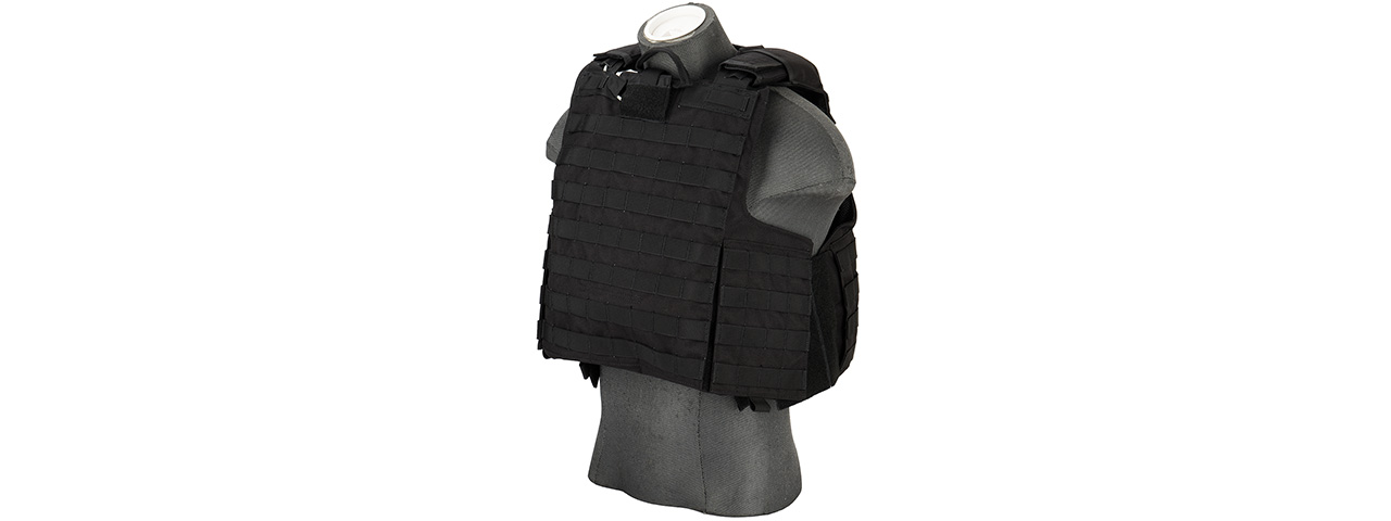 Flyye Industries 1000D Maritime Force Recon Vest (MED) BLACK - Click Image to Close