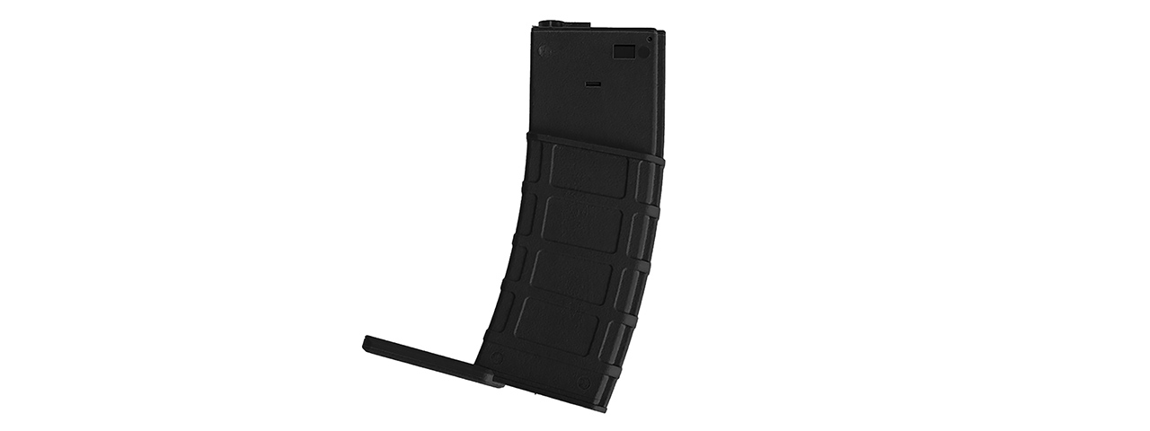 LONEX POLYMER 360 ROUND TEXTURED HI CAPACITY FLASH MAGAZINE (BLACK) - Click Image to Close