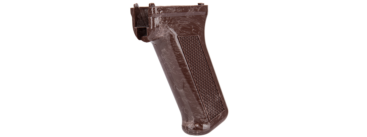 LCT AIRSOFT PISTOL GRIP FOR AK SERIES AEG - DARK BROWN - Click Image to Close