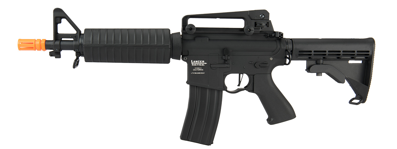 LANCER TACTICAL M933 COMMANDO PROLINE SERIES AIRSOFT AEG [LOW FPS] (BLACK) - Click Image to Close