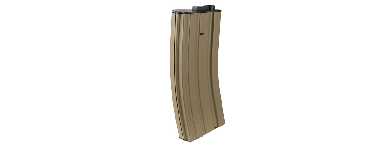 Lancer Tactical Metal Mid-Capacity AEG M4/M16 Magazine (Tan) - Click Image to Close