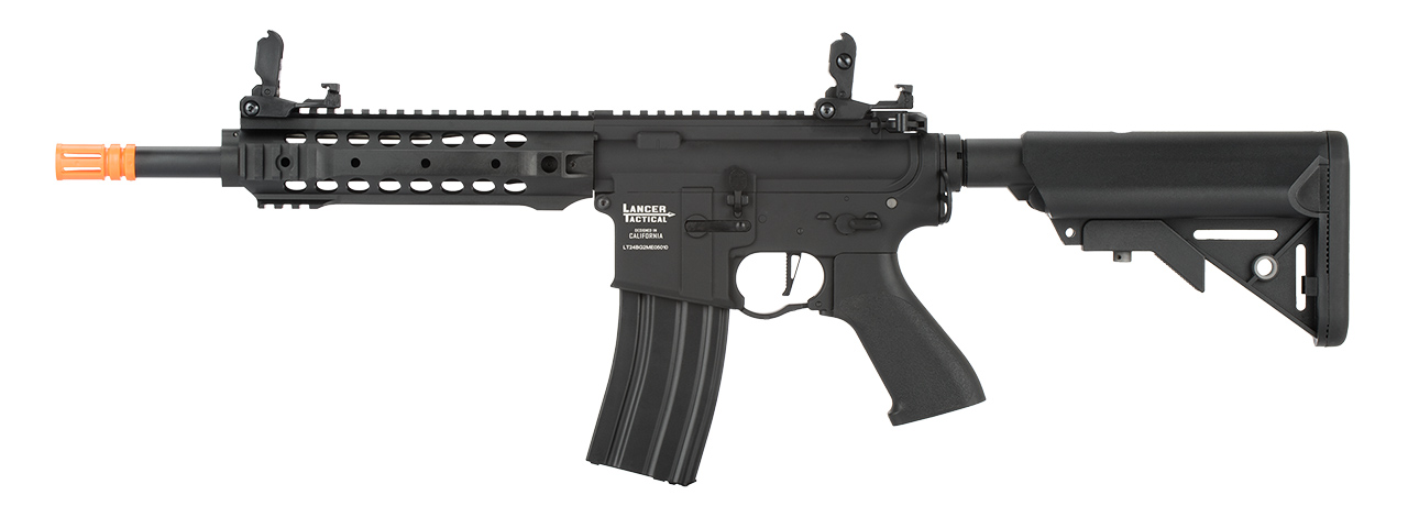 Lancer Tactical LT-24 M4 CQB ProLine AEG [LOW FPS] (BLACK) - Click Image to Close