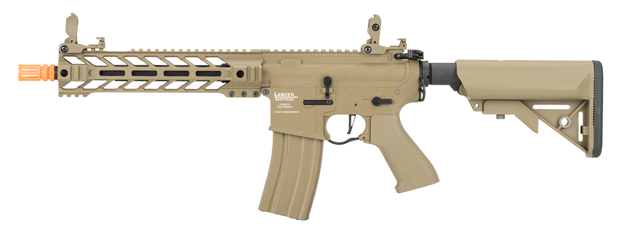 Lancer Tactical Enforcer BATTLE HAWK Airsoft AEG [HIGH FPS] (TAN) - Click Image to Close