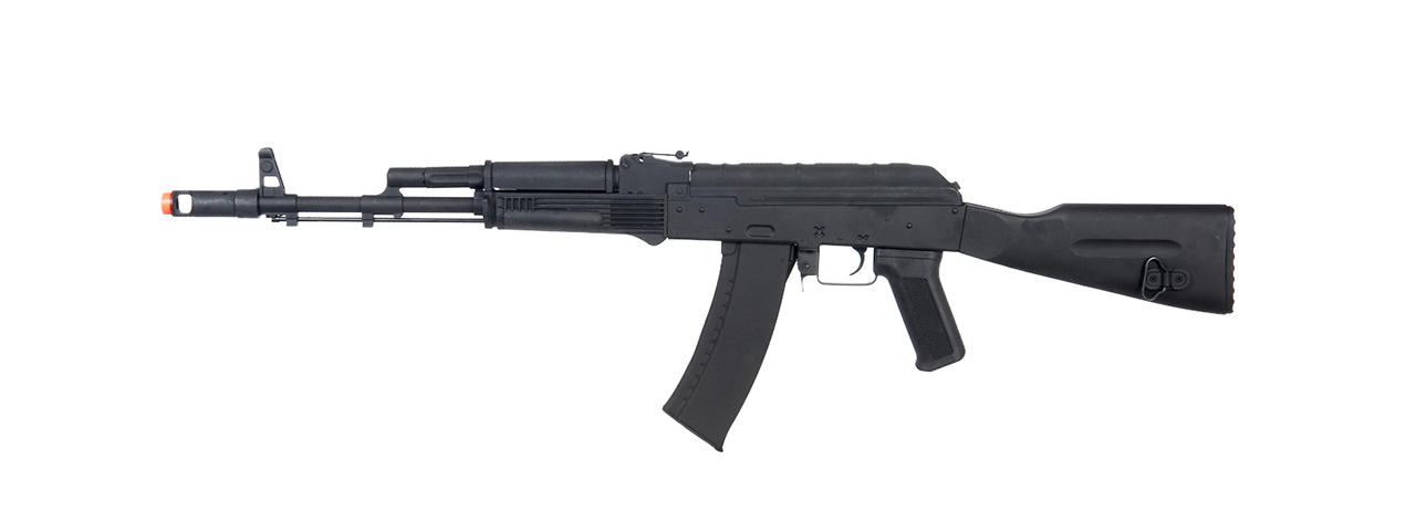 Lancer Tactical Full Metal AK104 Full Stock AEG (Black) - Click Image to Close