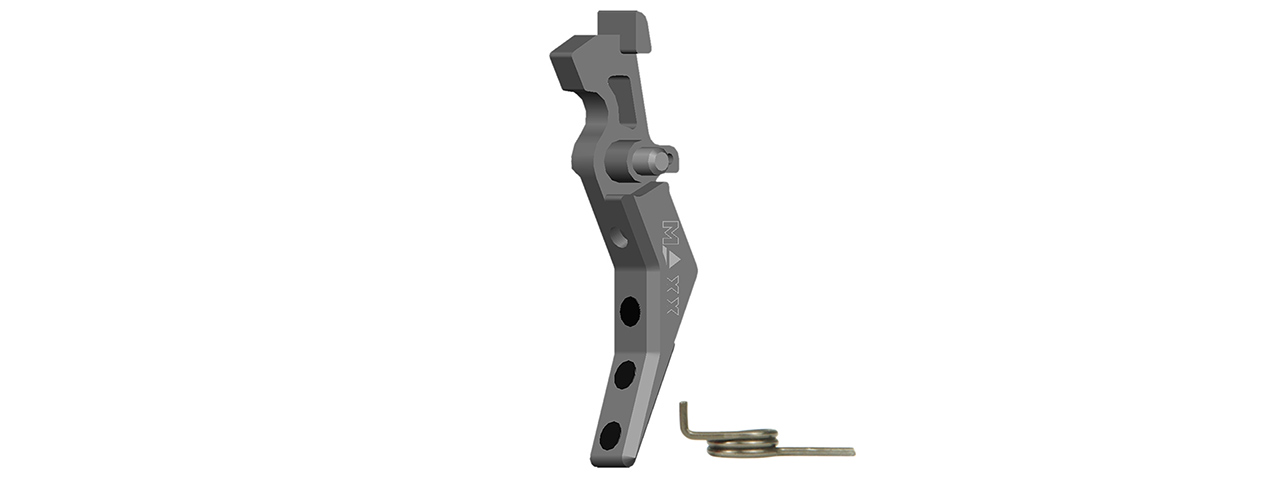 CNC Aluminum Advanced AEG Trigger (Style B) (Titan) - Click Image to Close