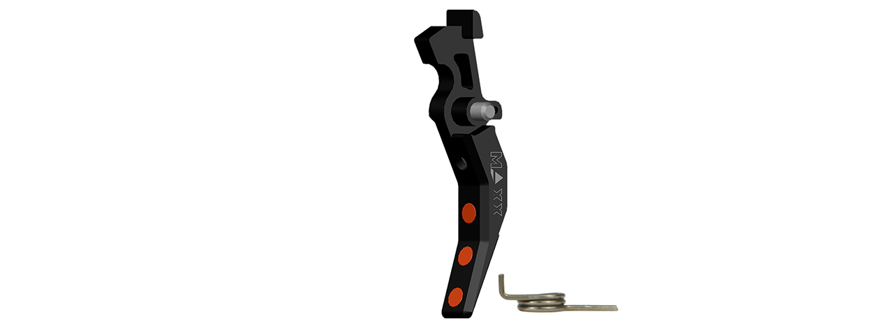 CNC Aluminum Advanced AEG Trigger (Style C) (Black) - Click Image to Close