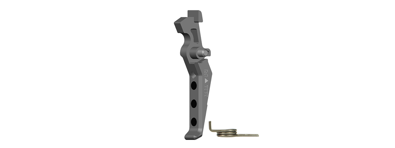 CNC Aluminum Advanced AEG Trigger (Style E) (Titan) - Click Image to Close