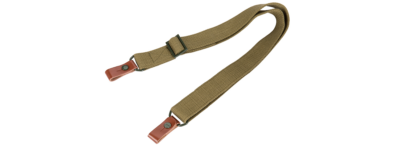 NCS-AAKS 2-POINT RIFLE SLING FOR AK SERIES RIFLES (GREEN) - Click Image to Close