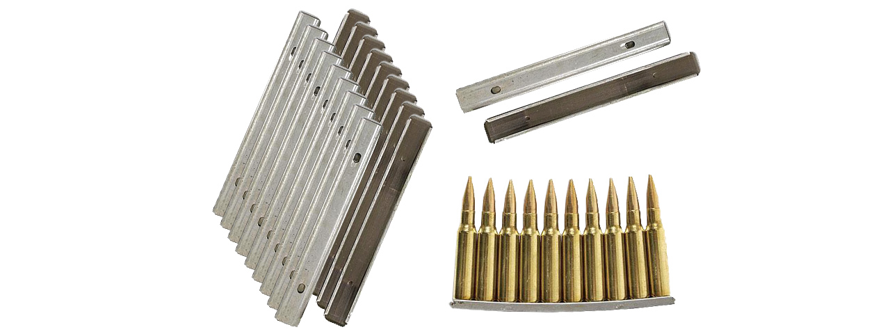 NCSTAR STEEL .308/ 7.62X51 10 ROUND STRIPPER CLIPS - Click Image to Close