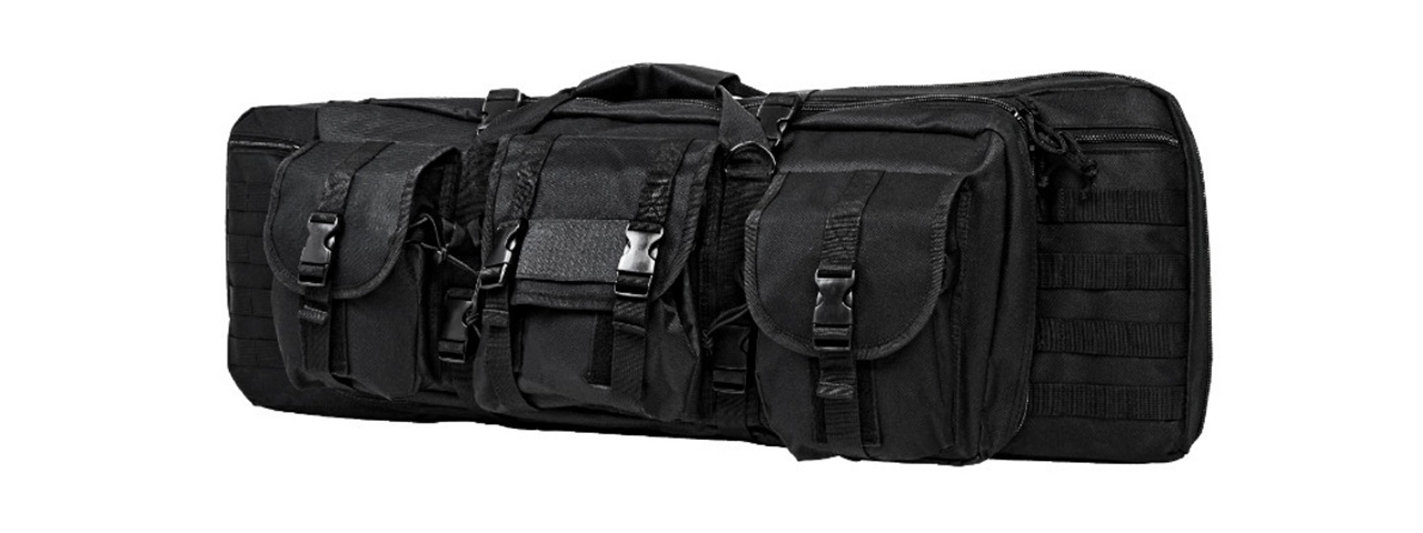 NcStar 36" Tactical Double Carbine Rifle Bag (Color: Black) - Click Image to Close