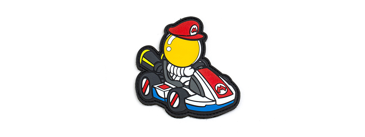 APRILLA DESIGN PVC IFF HOOK & LOOP POP CULTURE SERIES PATCH (MODEL: APEX KART) - Click Image to Close