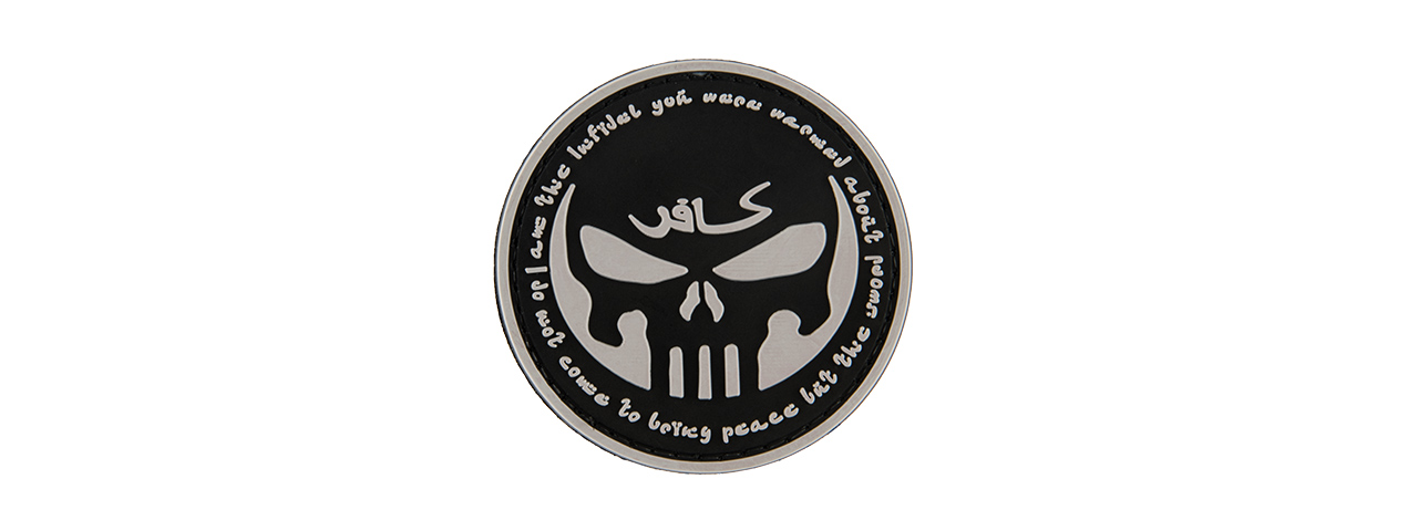 G-FORCE INFIDEL W/ PUNISHER PVC PATCH (BLACK) - Click Image to Close