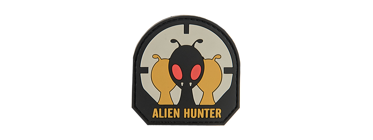 G-FORCE ALIEN HUNTER PVC PATCH - Click Image to Close