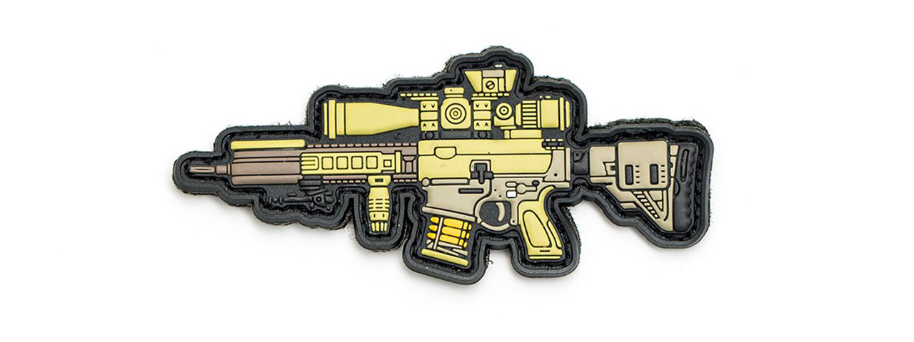 APRILLA DESIGN PVC IFF HOOK AND LOOP MODERN WARFARE SERIES PATCH (GUN: G28) - Click Image to Close