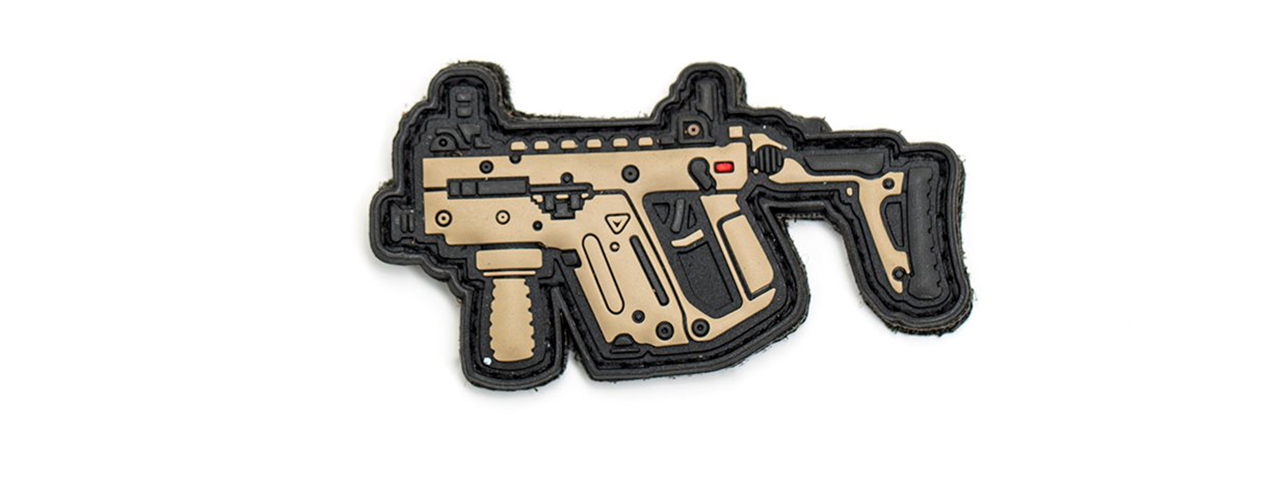 APRILLA DESIGN PVC IFF HOOK AND LOOP MODERN WARFARE SERIES PATCH (GUN: KRISS VECTOR DE) - Click Image to Close