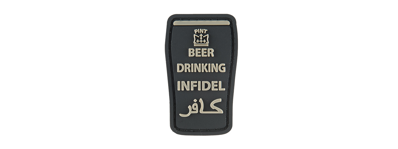 G-FORCE BEER DRINKING INFIDELS MORALE PATCH - Click Image to Close