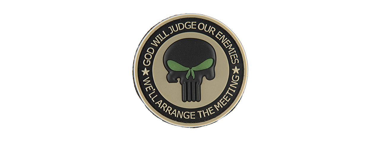 G-FORCE PUNISHER ENEMIES GLOW-IN-THE-DARK PVC MORALE PATCH - Click Image to Close