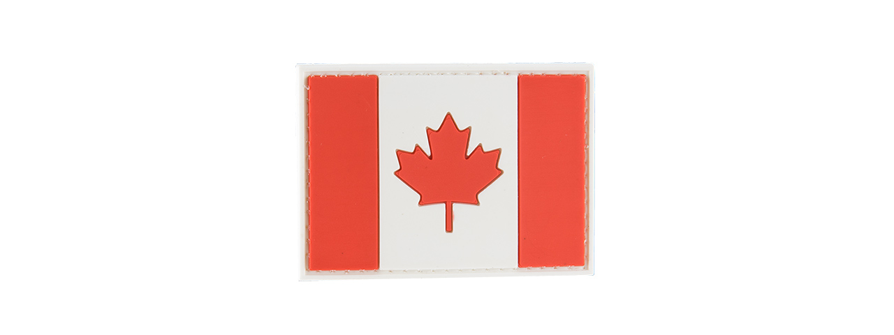 G-FORCE CANADIAN FLAG PVC MORALE PATCH - Click Image to Close