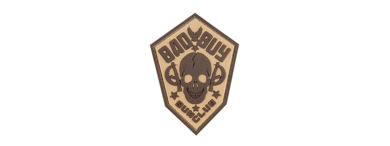 G-FORCE BAD GUY GUN CLUB PVC PATCH - Click Image to Close