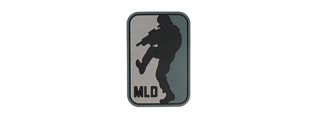 G-FORCE MLD MAJOR LEAGUE DOORKICKER PVC MORALE PATCH (BLACK) - Click Image to Close