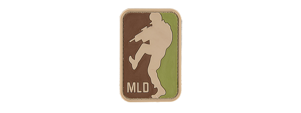 G-FORCE MLD MAJOR LEAGUE DOORKICKER PVC MORALE PATCH - Click Image to Close