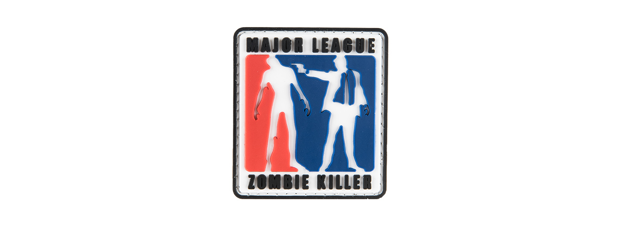 G-FORCE MAJOR LEAGUE ZOMBIE KILLER PVC PATCH - Click Image to Close