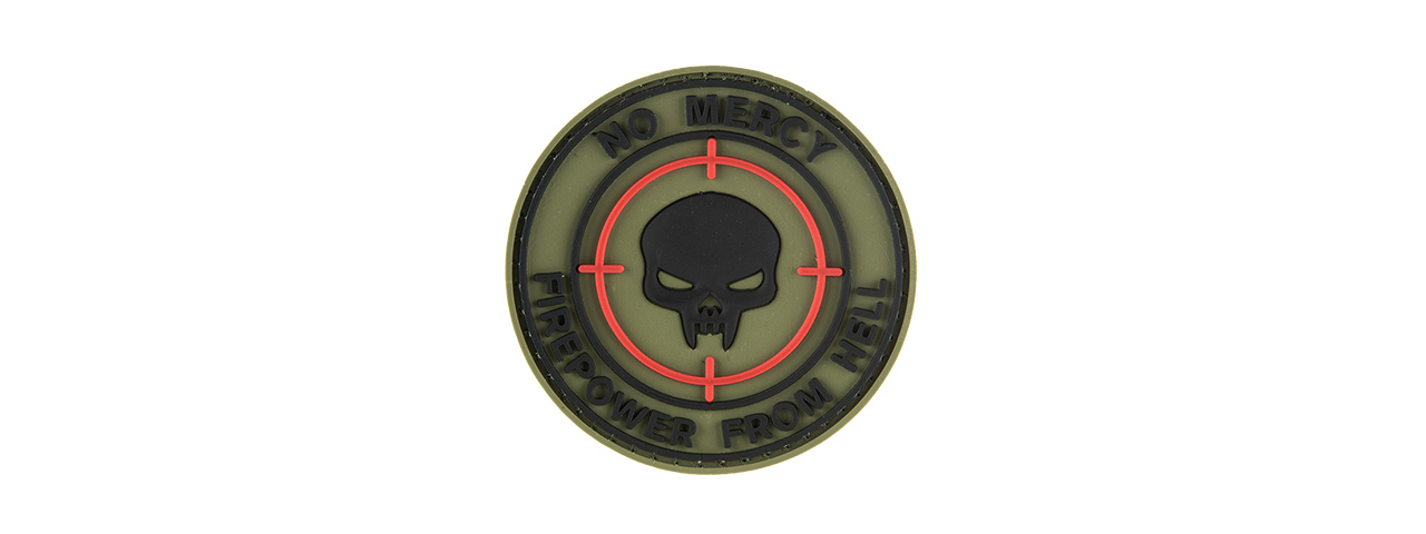 G-FORCE NO MERCY FIREPOWER FROM HELL PVC PATCH - Click Image to Close