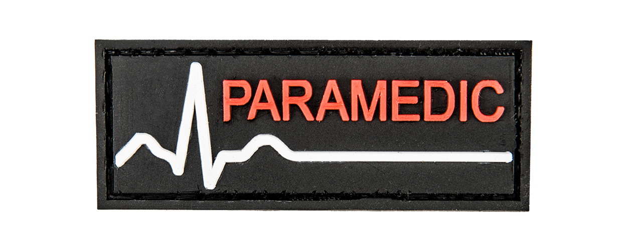 G-Force Paramedic PVC Morale Patch - Click Image to Close