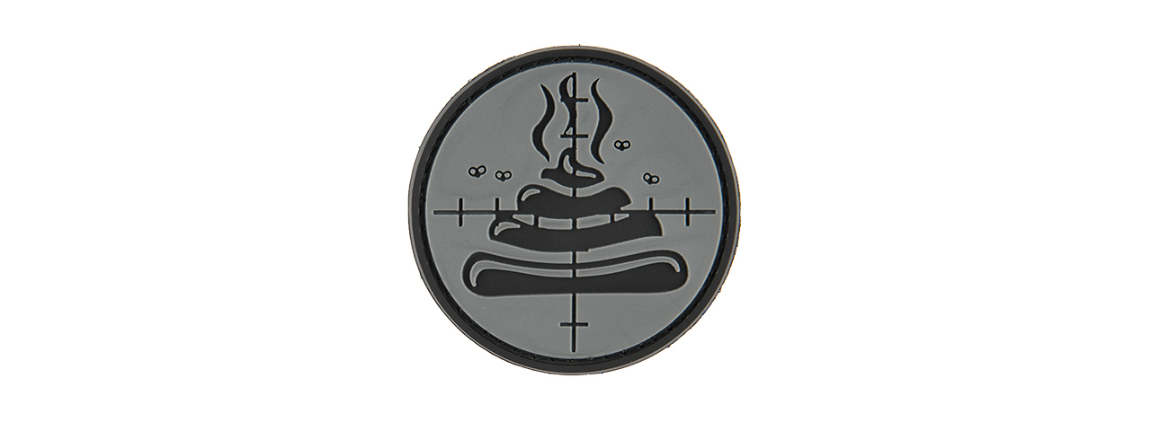 G-FORCE SHI**Y AIM PATCH (GRAY) - Click Image to Close