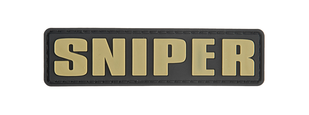 G-FORCE SNIPER PVC MORALE PATCH - Click Image to Close