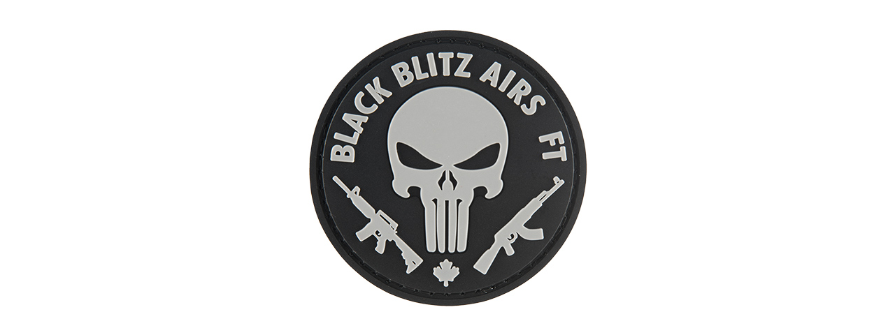 G-FORCE BLACK BLITZ AIRS FT PVC MORALE PATCH - Click Image to Close