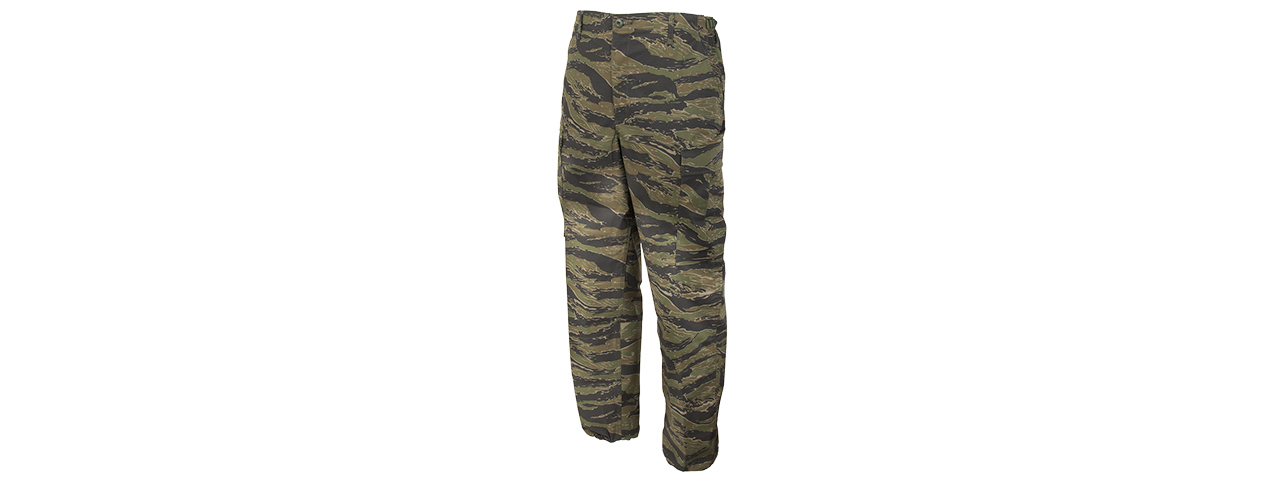 PROPPER UNIFORM RIPSTOP REINFORCED MILSPEC BDU PANTS - XX-LARGE (TIGER STRIPE) - Click Image to Close