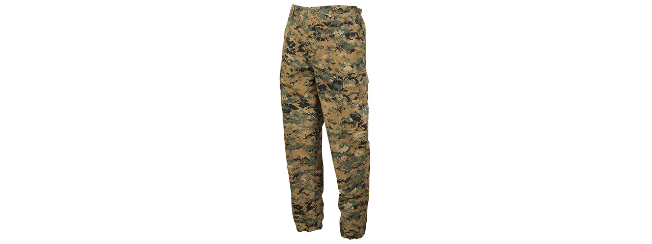 PROPPER UNIFORM RIPSTOP REINFORCED MILSPEC BDU PANTS - XX-LARGE (WOODLAND DIGITAL) - Click Image to Close