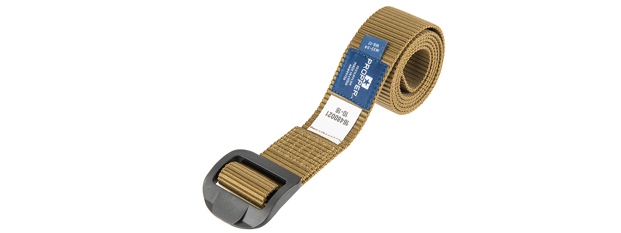 PROPPER NYLON TACTICAL 40" INCH ADJUSTABLE DUTY BELT (COYOTE BROWN) - Click Image to Close