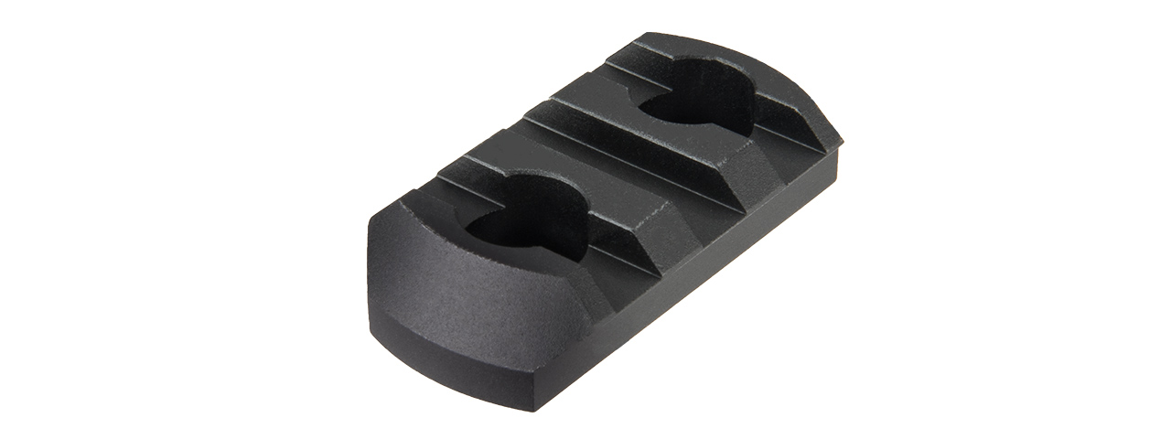 RANGER ARMORY 3-SLOT ALUMINUM PICATINNY RAIL SECTION FOR M-LOK (BLACK) - Click Image to Close