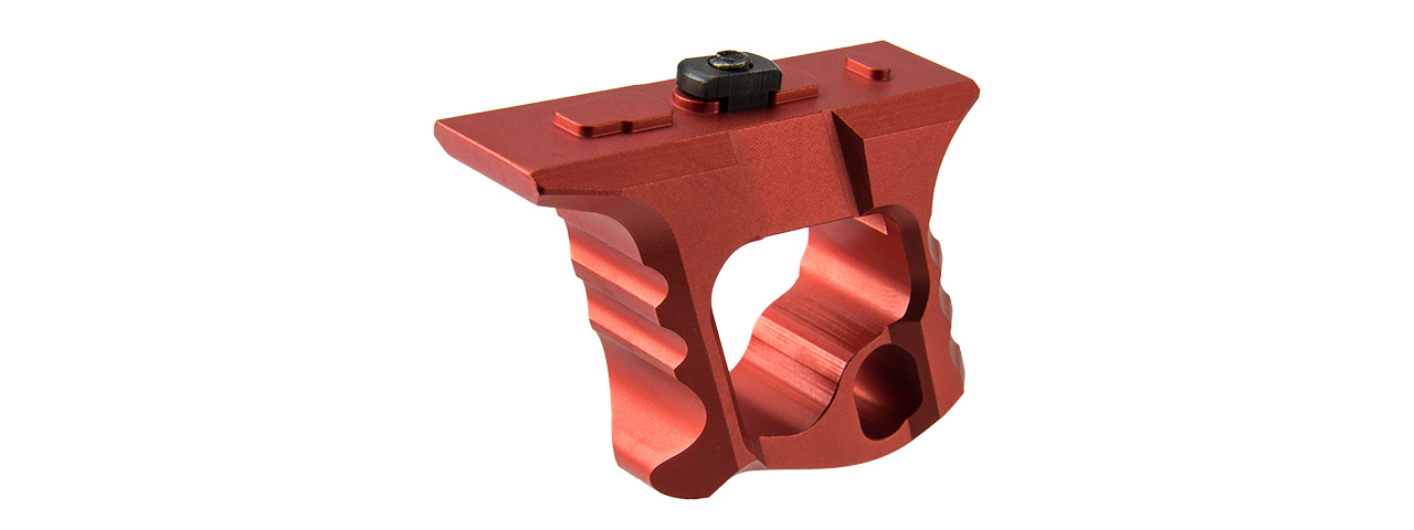 RANGER ARMORY ALUMINUM SKELETONIZED M-LOK HAND STOP (RED) - Click Image to Close