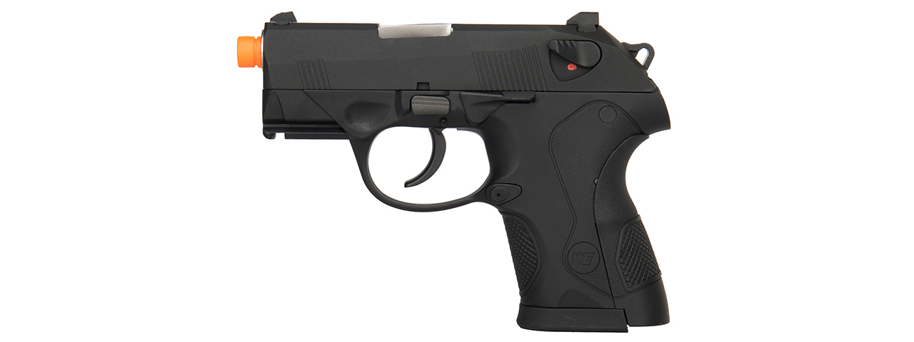 WE Tech Bulldog Gas Blowback Airsoft Pistol (BLACK) - Click Image to Close