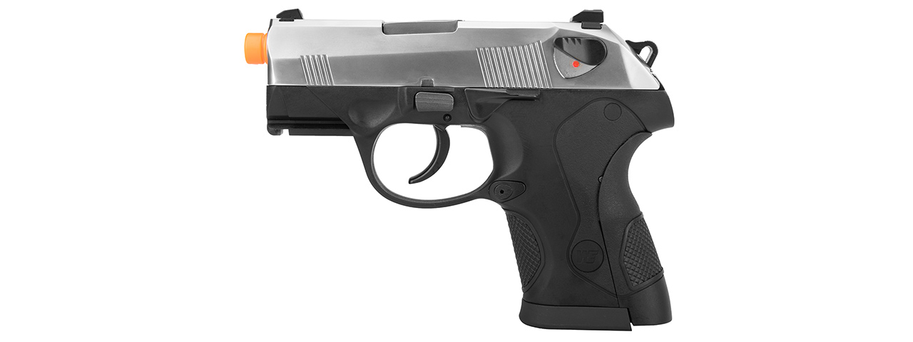 WE Tech Bulldog Gas Blowback Airsoft Pistol (SILVER) - Click Image to Close