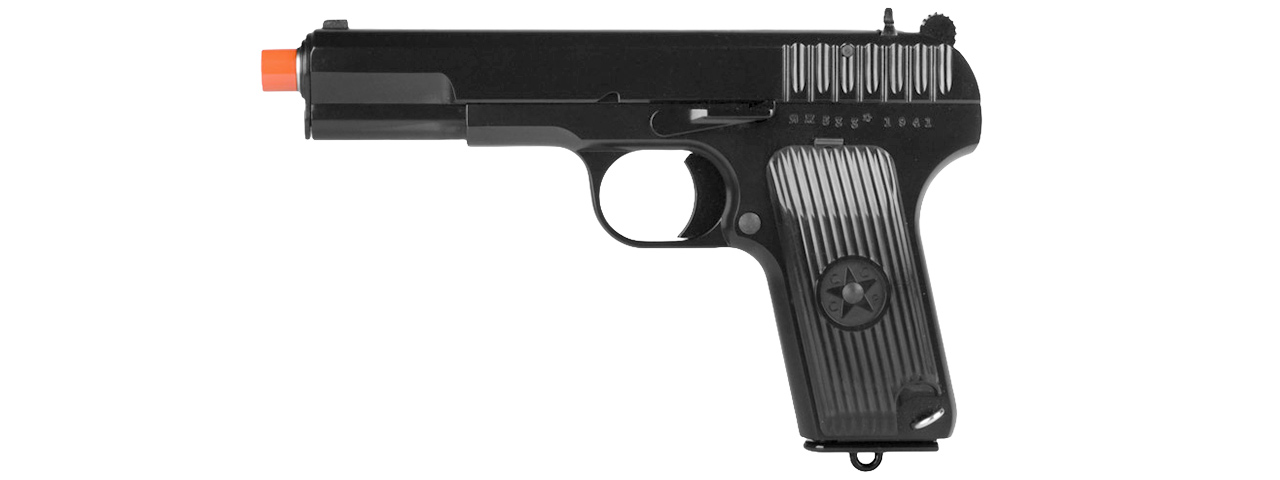 WE Tech TT-33 Tokarev Full Metal Airsoft GBB Gas Blowback Pistol (BLACK) - Click Image to Close