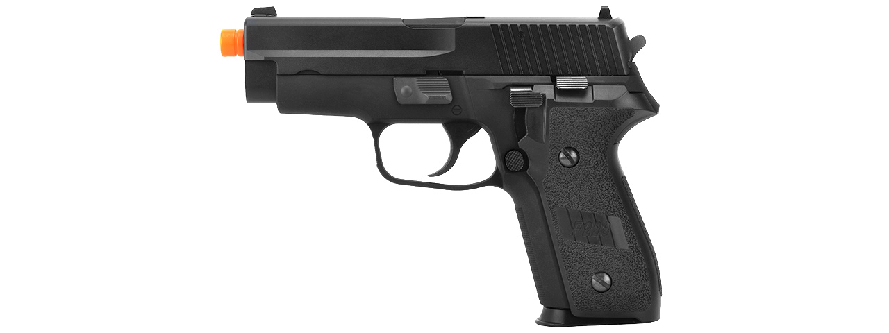 WE-Tech F228 Series Gas Blowback GBB Airsoft Pistol (Color: Black) - Click Image to Close