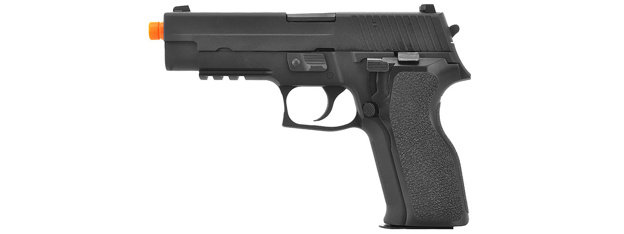 WE Tech F226 E2 MK25 Gas Blowback Airsoft Pistol (BLACK) - Click Image to Close