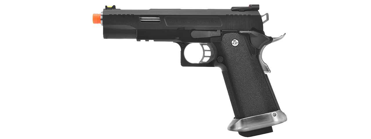 WE Tech 5.1 T-Rex Full Metal Hi-Capa Gas Blowback Airsoft Pistol - Click Image to Close