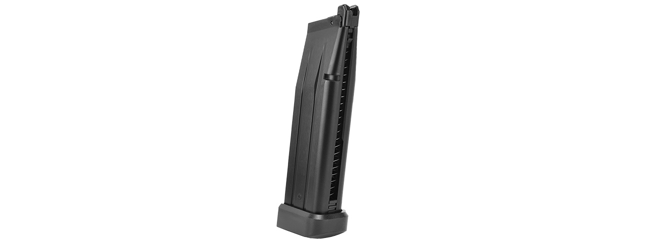 WE Tech 28rd 3.8 Baby Hi-Capa CO2 Blowback Airsoft Pistol Magazine (BLACK) - Click Image to Close