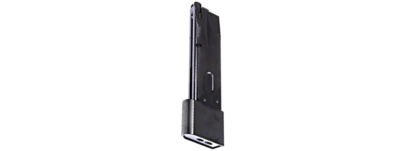 WE Tech Extended 30 Round Gas Magazine for WE M9 GBB Pistols - Click Image to Close