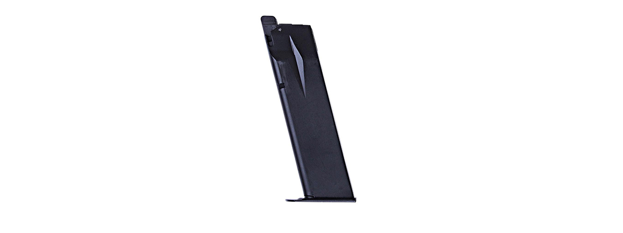 WE Tech 26rd F226-E2 MK25 Airsoft GBB Pistol Double Stack Magazine (BLACK) - Click Image to Close