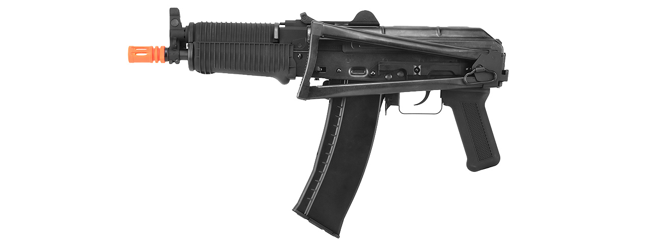 WE Airsoft AK74UN Full Metal GBBR Gas Blowback Rifle - Black - Click Image to Close