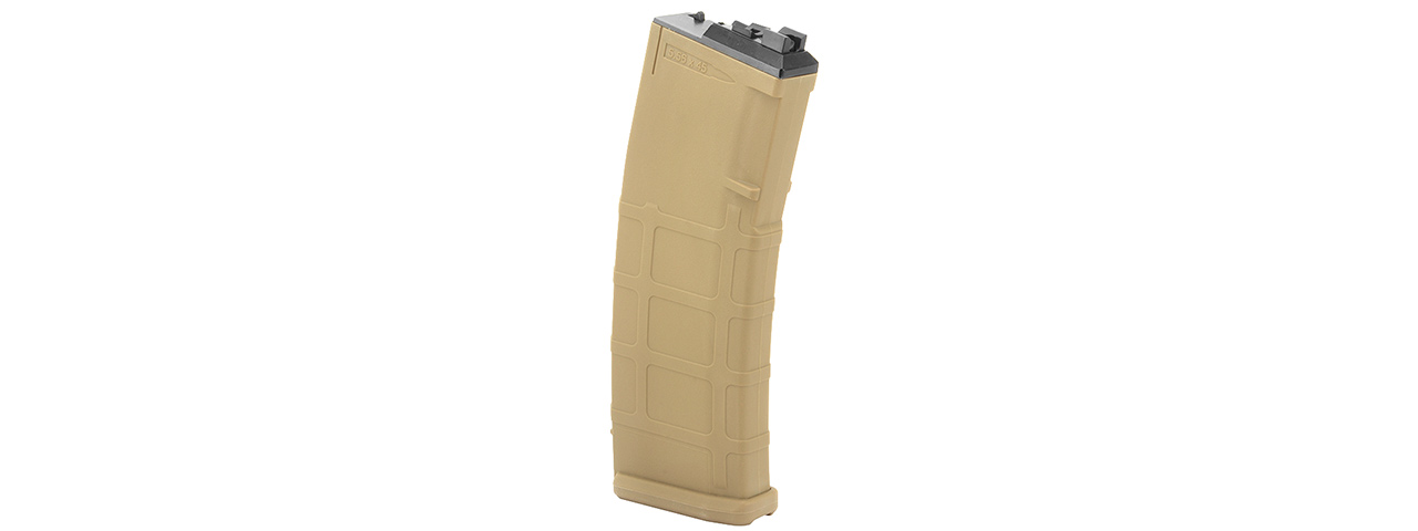 WE Tech 30rd MSK Series Gas Blowback GBBR Airsoft Magazine (TAN) - Click Image to Close